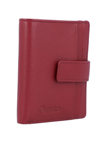 Esquire Oslo Kreditkartenetui RFID Leder 8 cm rot