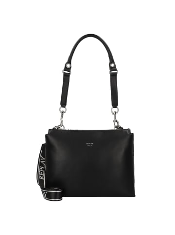 Replay Schultertasche 35 cm in black