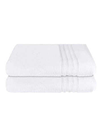 Schiesser Duschtuch Milano im 2er Set in Weiß