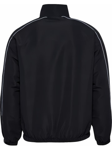 Hummel Trainingsjacke "Hmlloose Track Jacket Topscorer" in Schwarz