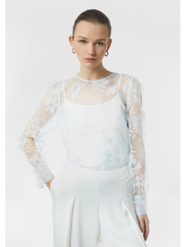 comma Bluse in 50C0_hellblau