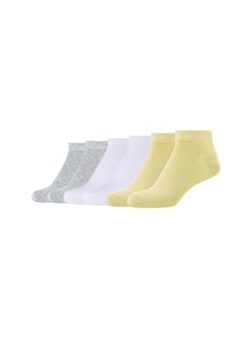 camano Sneakersocken 6er Pack silky touch in french vanilla