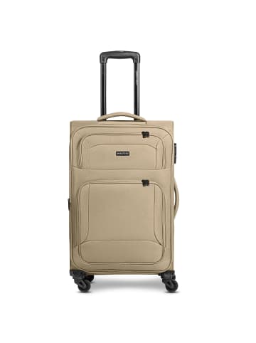 Smartbox Edition 04 4 Rollen Trolley 67 cm mit Dehnfalte in beige