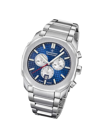 Candino Chronograph-Armbanduhr Candino Sport silber groß (ca. 44mm)