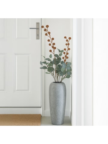 UNUS Roststecker Eukalyptus aus Metall, Höhe 104 cm in Braun