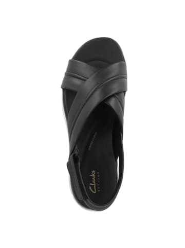 Clarks Sandale Tuscan Cross in schwarz