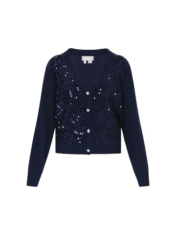 Usha Women Cardigan in navy