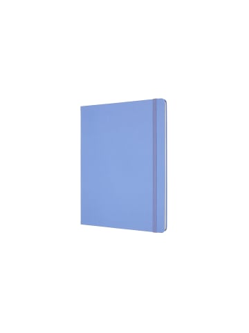 Moleskine Notizbuch mit festem Einband, 70g-Papier, Blanko "Classic" in Hortensien Blau