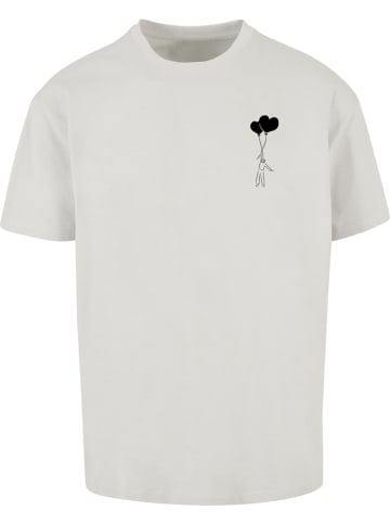 Merchcode T-Shirt "Love In The Air Heavy Oversize Tee" in Grau