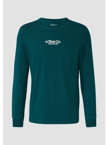 s.Oliver T-Shirt in 79D1_tannengrün
