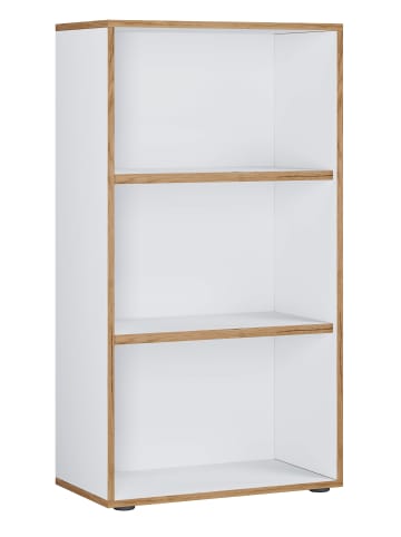 VCM  Holz Büro Regal Bücher Ordner Aktenregal Salia 3f in Weiß