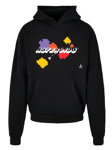 F4NT4STIC Heavy Hoodie Atari Asteroids Retro Gameplay in schwarz