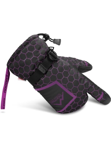 Normani Outdoor Sports Winterhandschuhe Apex in Schwarz/Violett