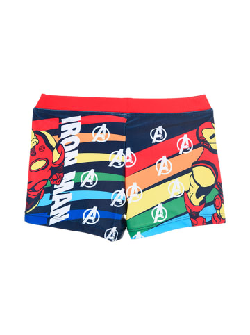 Avengers Badehose Ironman Shorts Schwimmen in Rot