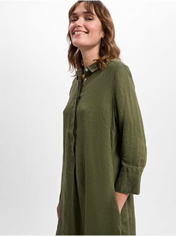 Franco Callegari Leinenkleid in khaki - 0041