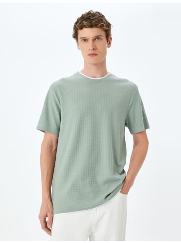KOTON TSHIRT SS BSC in Blau