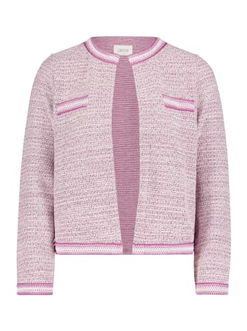 CARTOON Casual-Jacke ohne Verschluss in Pink Melange