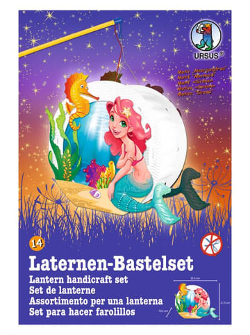 URSUS Laternen Bastelset Easy Line 14 Meerjungfrau - ab 5 Jahren
