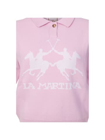 La Martina Poloshirt WCS003 in rosa
