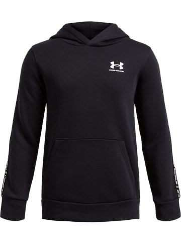 Under Armour Hoodie "B Icon HD Taping Fleece" in Schwarz