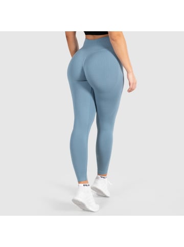 SMILODOX Leggings Amaze Scrunch Pro in Graublau