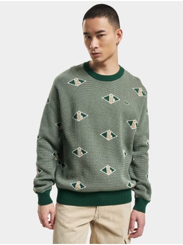 Lacoste Hoodie in green/viennese-flour