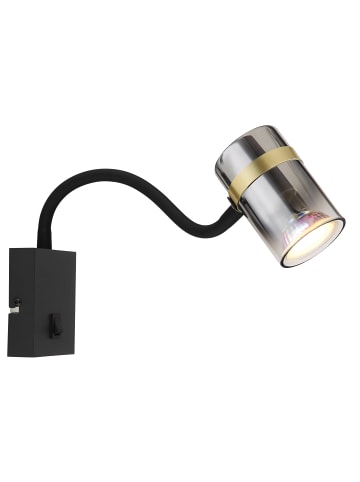 Globo lighting Wandleuchte "TRABBY" in black