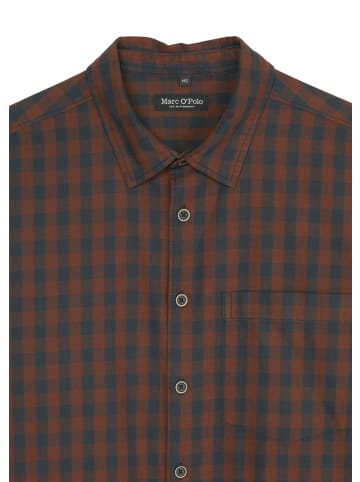 Marc O'Polo TEENS-BOYS Karo-Hemd in CRIMSON BROWN CHECK