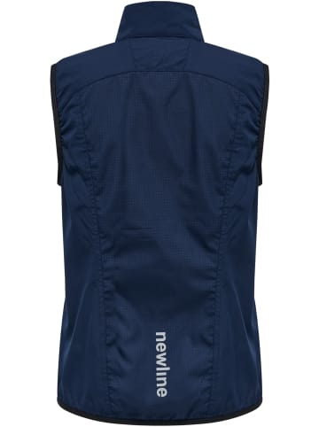 Newline Reißverschluss Vest Reflektierend Logo Women's Core Damen in BLACK IRIS