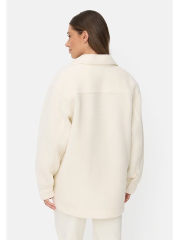Camel Active Teddyblazer mit Seitentaschen in Milchweiß