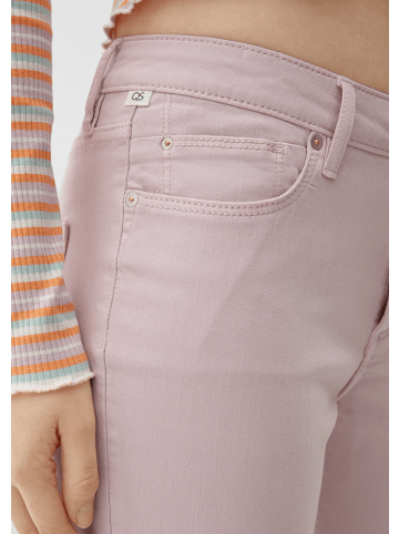 QS Jeans-Hose lang in Pink