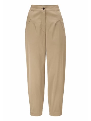 Hessnatur Hessnatur Barrel-Leg Hose Relaxed aus TENCEL™ Lyocell mit Bio-Baumwolle in goldsand
