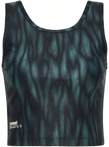 Hummel Sportshirt "Hiit Aop Intensity W Top" in Blau