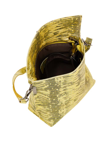 NAEMI Damen Schultertaschen in Gelb