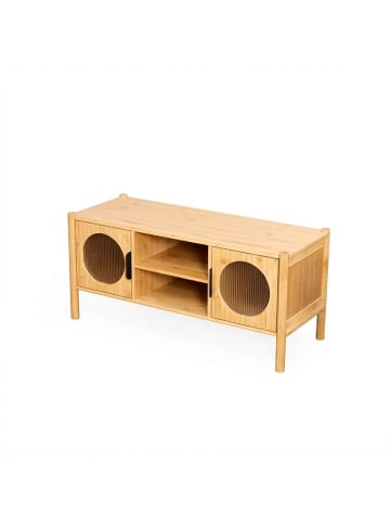 relaxdays TV Lowboard in Natur - (B)103 x (H)48 x (T)40 cm