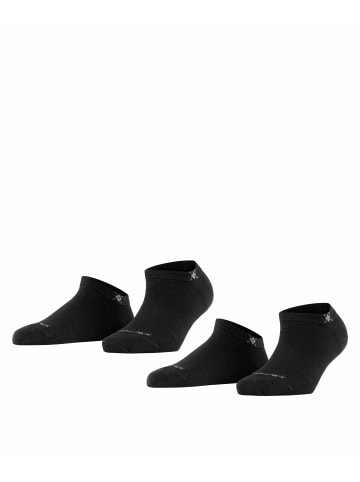 Burlington Sneakersocken Everyday 2-Pack in Black