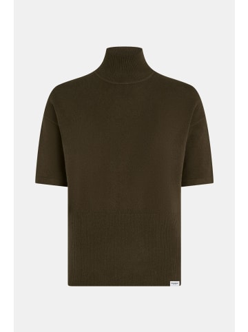 PENN&INK N.Y Kurzarmpullover JUMPER in Tabac