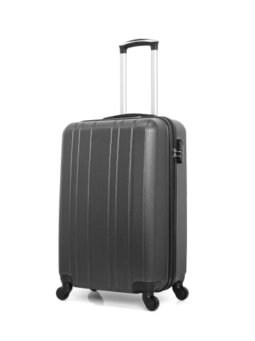 Hero Mittelgroßer Hartschalenkoffer STROMBOLI in Dunkelgrau (64L)