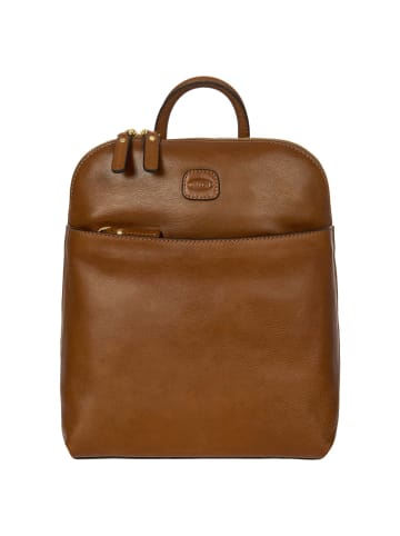 BRIC`s Volterra - Rucksack 33 cm (nero) in tobacco