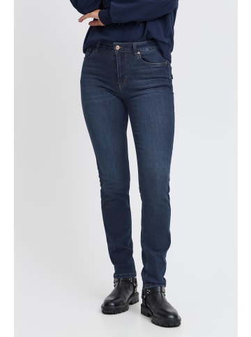 Pulz Jeans PZEMMA skinny fit in Dark Blue Denim