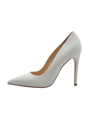 DreiMaster Damen Leder Pumps in Creme