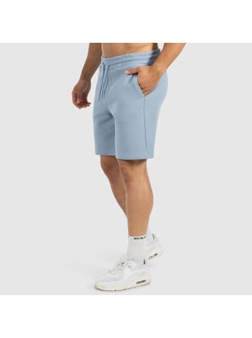 SMILODOX Shorts Chaise in Graublau