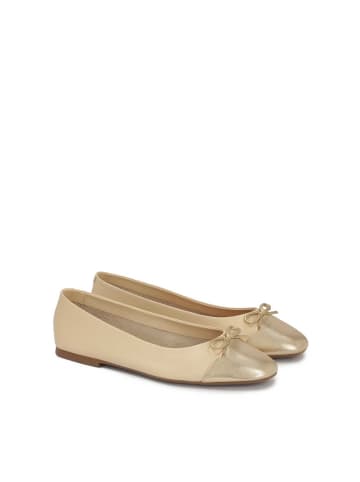 Kazar Ballerinas in Creme