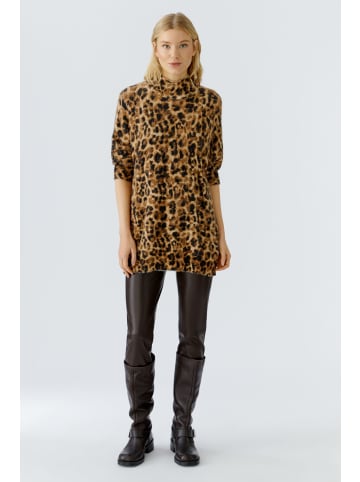 Oui Pullover in camel grey