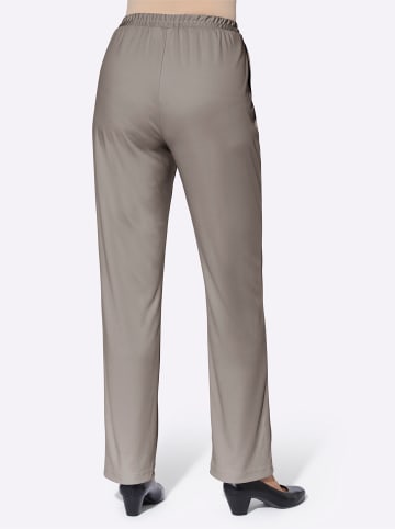 WITT WEIDEN Jersey-Hose in taupe