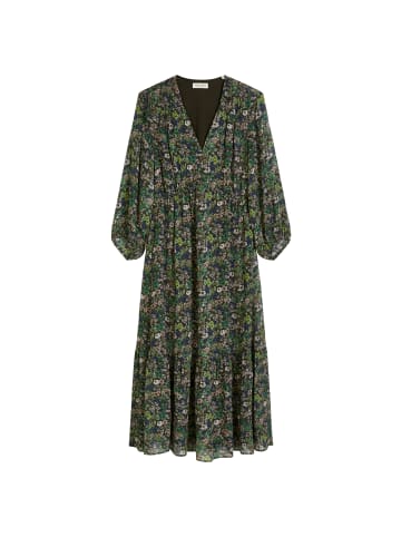 Marc O'Polo Print-Kleid flared in Dark Brown