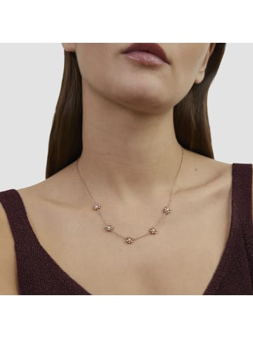 s.Oliver Kette Flower in roségold