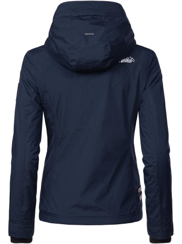 Marikoo Übergangsjacke Erdbeere in Navy