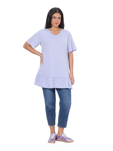 Ulla Popken Longshirt in lavendel