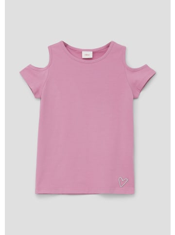 s.Oliver T-Shirt kurzarm in Pink